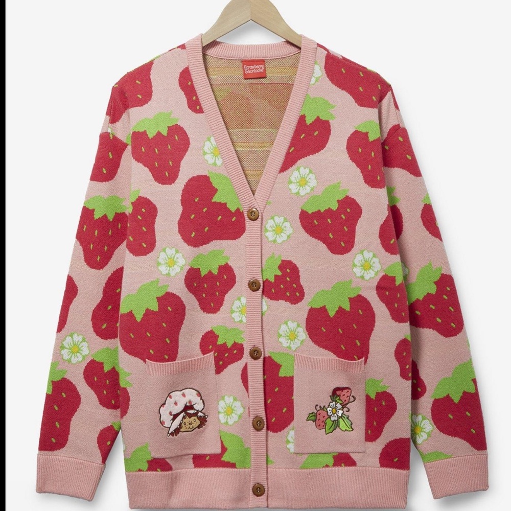 Strawberry shortcake cardigan